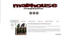 Desktop Screenshot of madhousemagazine.com